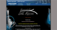 Desktop Screenshot of motorradcafe-diekurve.de